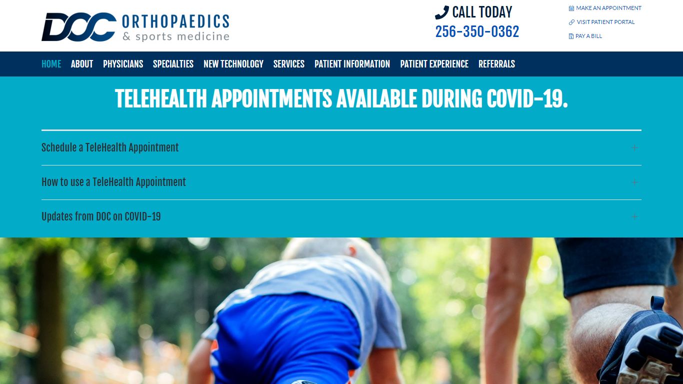 Orthopaedic Care in Decatur & Hartselle, AL | DOC Orthopaedics and ...